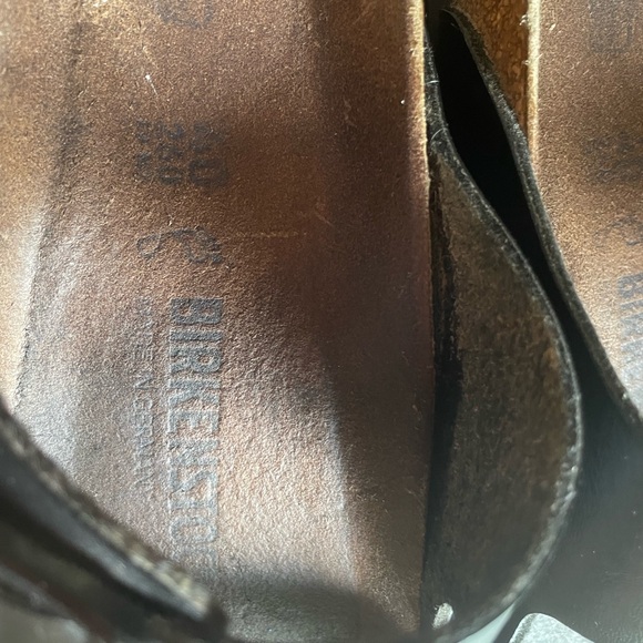 Birkenstock “Arizona” Black leather sandals. Size 40/10. Great Condition! - Picture 6 of 6